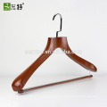 customize  branded luxury clothing suit beech wood hanger